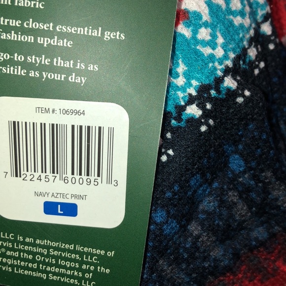 Orvis Womens Waffle Shirt Long Sleeve - Picture 4 of 4